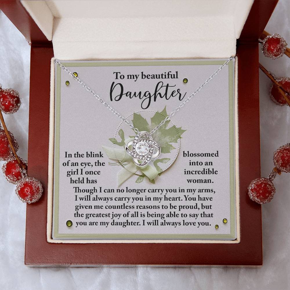 Necklace For Daughter From Dad, Daughter Gifts From Mom, Necklace For Dad From Daughter