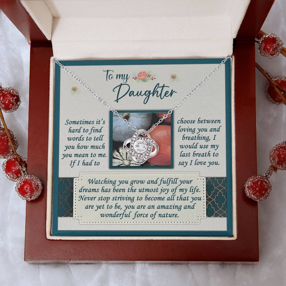 Necklace For Daughter From Mom, Jewelry For Daughter From Dad, Mother And Daughter Necklaces