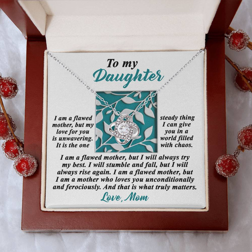 Daughter Necklace From Mom And Dad, My Daughter Gifts From Mom, To My Daughter Jewelry