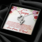 Suegra Gifts In Spanish, Regalo Para Suegra En Navidad - Double Heart - SUEROSA_BR2_M8_25_1