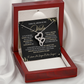 Para El Amor De Mi Vida Cadena En Espanol, Regalos Para 14 De Febrero Para Mujer - Double Heart - VIDA_BR3_T3_2