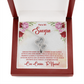 Suegra Gifts In Spanish, Regalo Para Suegra En Navidad - Double Heart - SUEROSA_BR2_M8_25_1