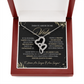 Para El Amor De Mi Vida Cadena En Espanol, Regalos Para 14 De Febrero Para Mujer - Double Heart - VIDA_BR3_T3_2
