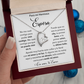 Regalo Para Esposa, Detalles Para Mi Esposa, Mensaje Para Mi Esposa - Forever Love Necklace - ESP_BR2_NLNM5_2