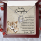 12-946- To My Daughter forever love nacklace