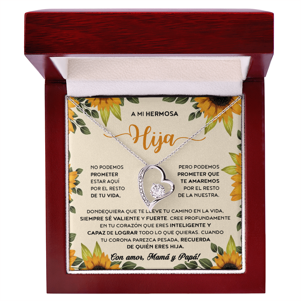 Regalos Para Papa De Hija, El Amor De Mi Vida Soy Yo, Cadenas De Plata 925 Para Mujer - HIJA-BR3-0201-2