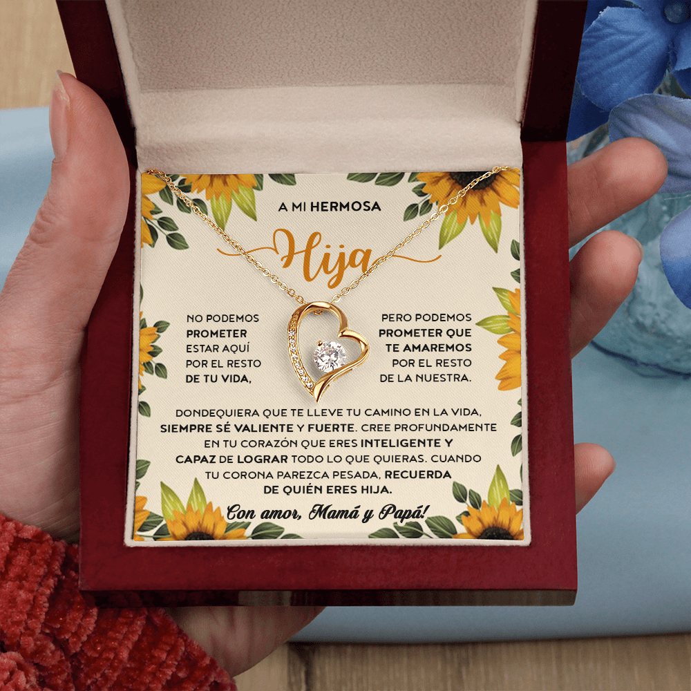 Regalos Para Papa De Hija, El Amor De Mi Vida Soy Yo, Cadenas De Plata 925 Para Mujer - HIJA-BR3-0201-2