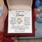 Regalo Para Esposa, Detalles Para Mi Esposa, Mensaje Para Mi Esposa - Forever Love Necklace - ESP_BR2_NLNM5_2