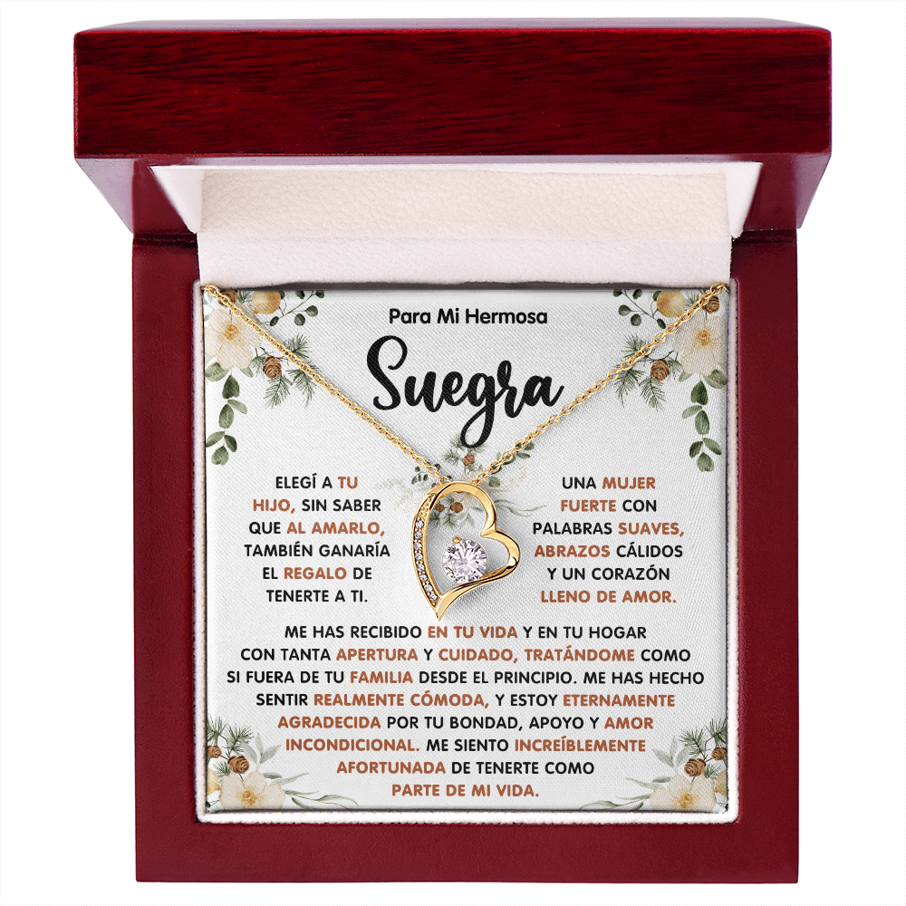 Regalo De Navidad Para Mi Suegra, Amor De Mis Amores, Un Regalo Unico Para El Amor De Mi Vida - SUEG_BR2_NLNM10_1