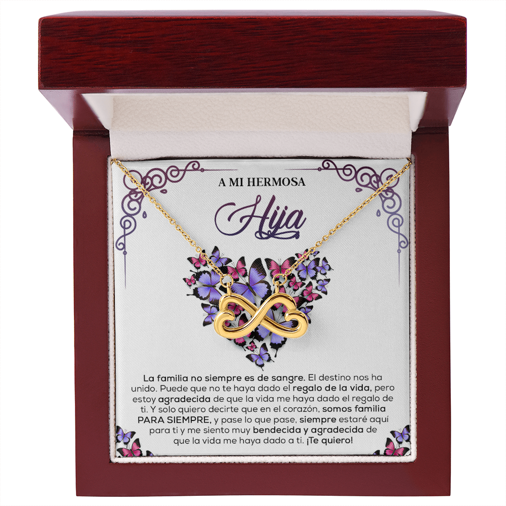 Regalo Para Hija Adulta, Cadena De Plata Para Mujer - HINESP-BR3-T4-3