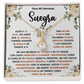 Regalo De Navidad Para Mi Suegra, Amor De Mis Amores, Un Regalo Unico Para El Amor De Mi Vida - Alluring Beauty Necklace - SUEG_BR2_NLNM10_1