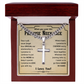 Promise Necklace Men, Promise Cross Necklace For Him, Cross Necklace For Son From Mom, Promise Necklace For Him Gold - BR5-JULY2-PRONE-4