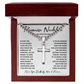 Mens Promise Necklace, Promise For Him, Promise Necklace For Couples - CB CROSS - BR5-JULY2-PRONE-3
