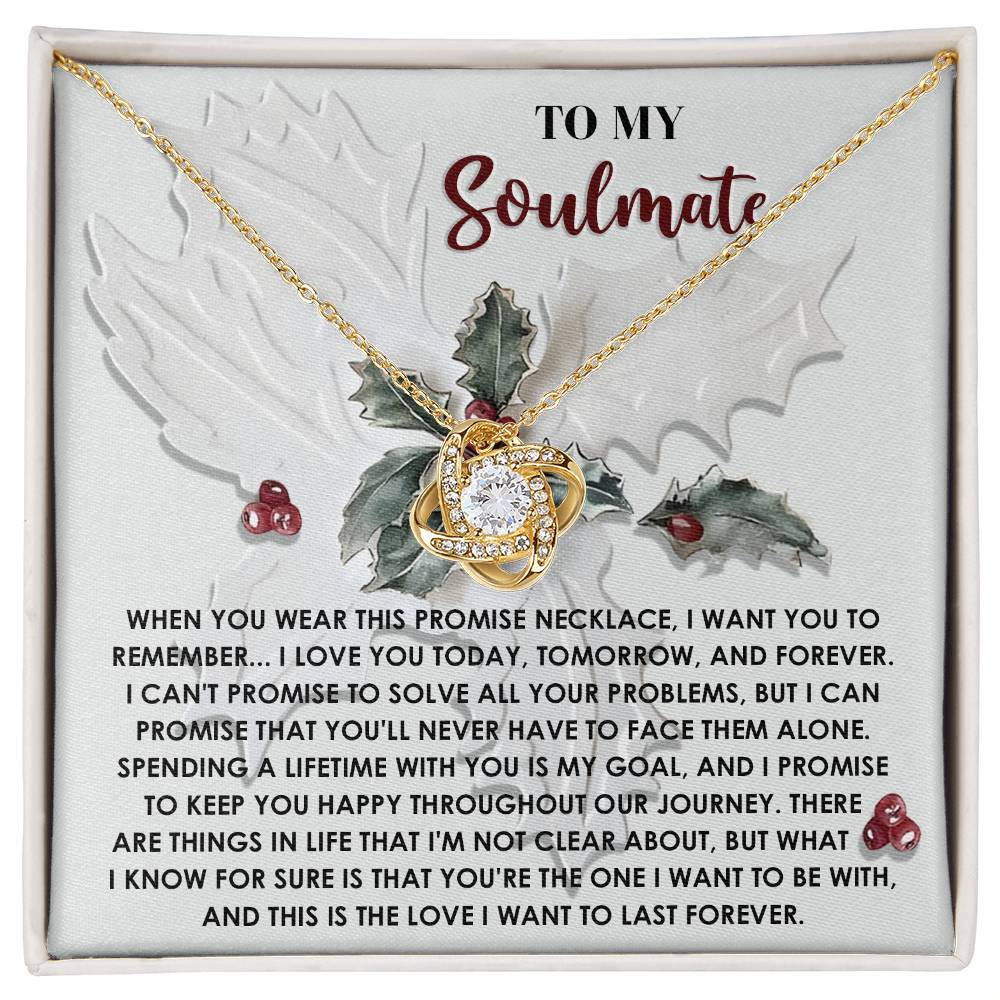 To My Soulmate Necklace, Christmas Gift For Wife Ideas, Christmas Gifts For Girlfriend, Best Christmas Gifts For Wife