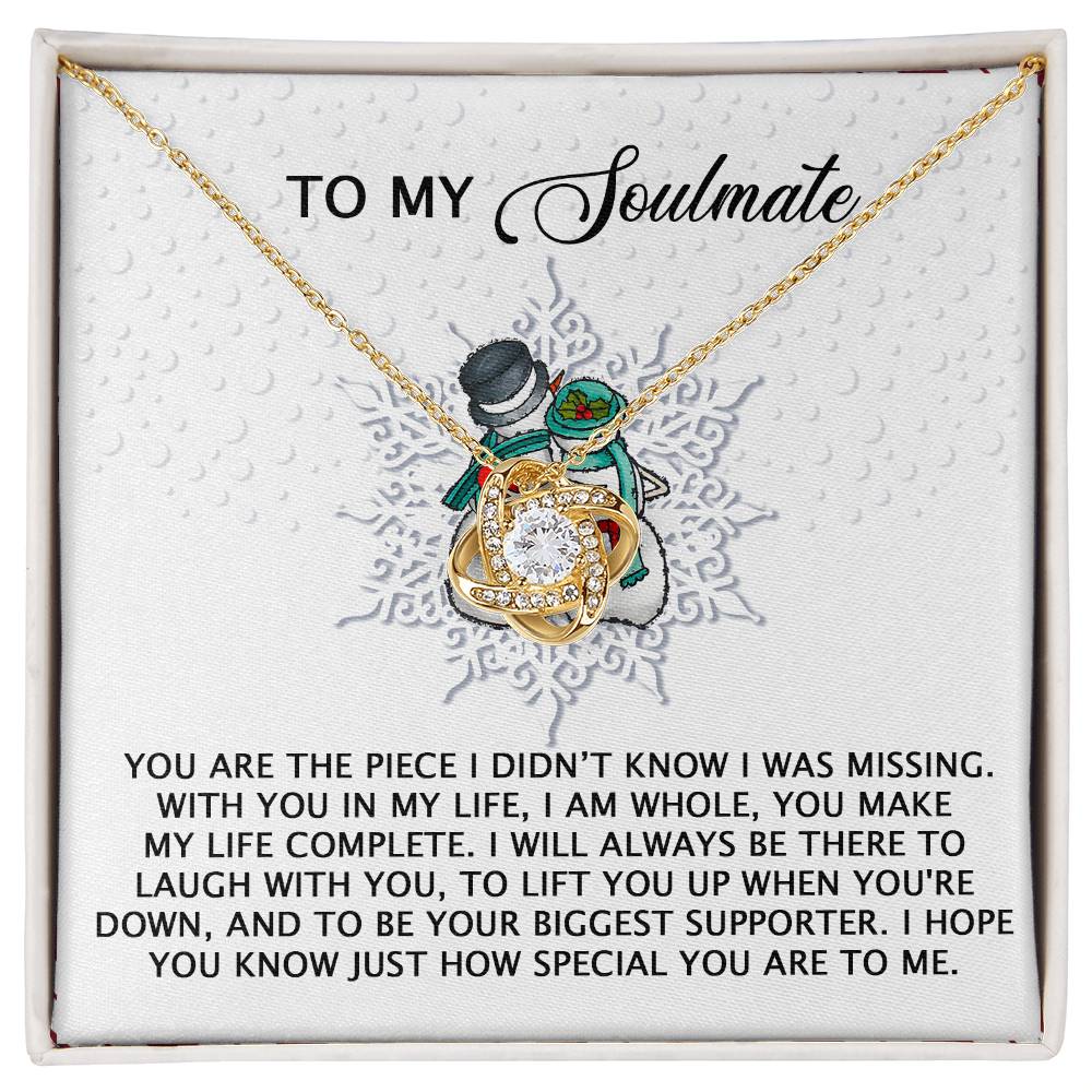 To My Soulmate Necklace, Wifes Christmas Gifts, Christmas Gifts For Wife, Wife's Christmas Gift, Women Presents For Christmas