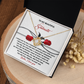 To My Beautiful Soulmate Necklace, Girlfriend Birthday Gifts For Women, Valentine Jewelry For Women, Best Girlfriend Gifts For Women