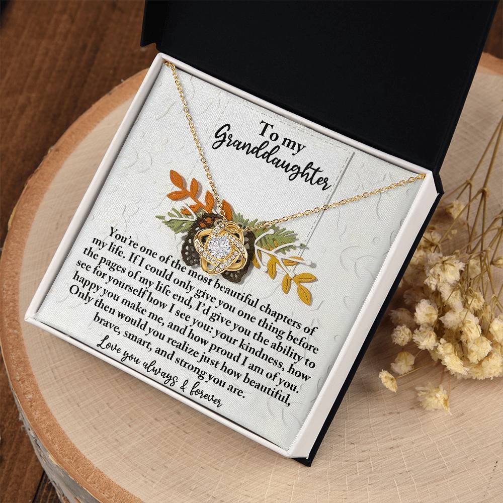 To My Granddaughter Necklace, Valentine's For Granddaughter, Granddaughter Gifts From Grandparents, Christmas Gifts For Granddaughters