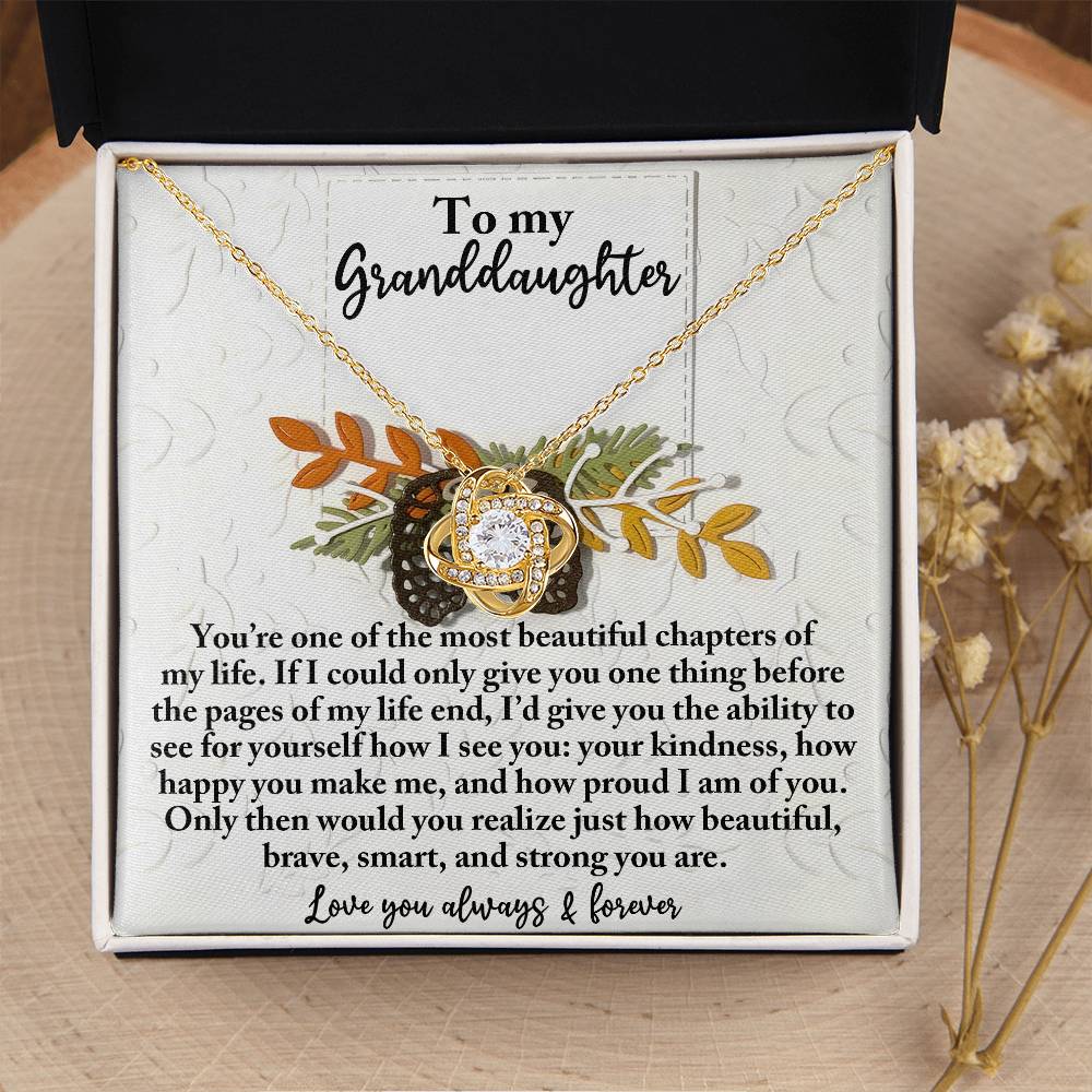 To My Granddaughter Necklace, Valentine's For Granddaughter, Granddaughter Gifts From Grandparents, Christmas Gifts For Granddaughters