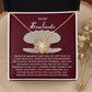 To My Soulmate Necklace, Necklace For Valentine's Day, Valentine Gifts For My Wife, Women's Valentine's Day Gifts, Valentine Gifts For Her