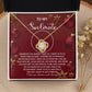 To My Soulmate Necklace, Gifts For Soulmate, Christmas Presents For Girlfriend, Gifts For Husband From Wife Unique Christmas