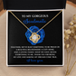 To My Gorgeous Soulmate Necklace, Necklaces For My Girlfriend, To My Soulmate Necklace, Valentine For Her Gift, Sentimental Gifts For Girlfriend