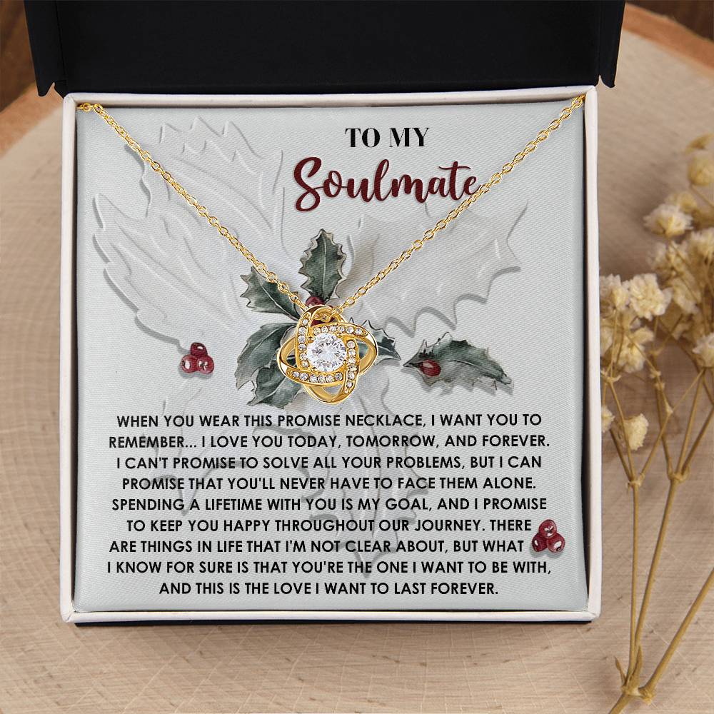 To My Soulmate Necklace, Christmas Gift For Wife Ideas, Christmas Gifts For Girlfriend, Best Christmas Gifts For Wife