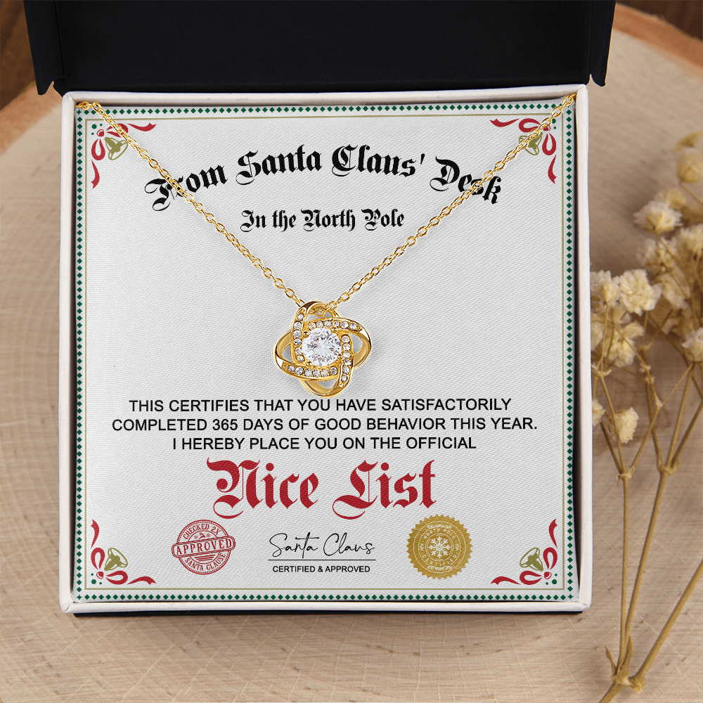 Santa Claus Necklace, Christmas Gifts For Girlfriend, Best Christmas Gifts For My Wife, Cute Girlfriend Christmas Gifts, For Wife Christmas