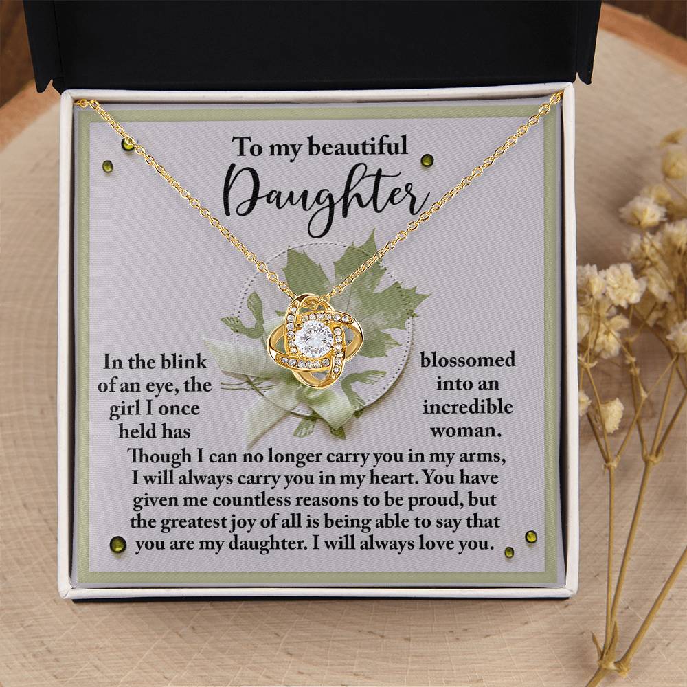 Necklace For Daughter From Dad, Daughter Gifts From Mom, Necklace For Dad From Daughter