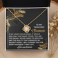 To My Treasured Soulmate Necklace, Girlfriend And Boyfriend Necklaces, Soulmate Gifts For Her, Valentine's Gift For Wife, Best Gifts For Girlfriend