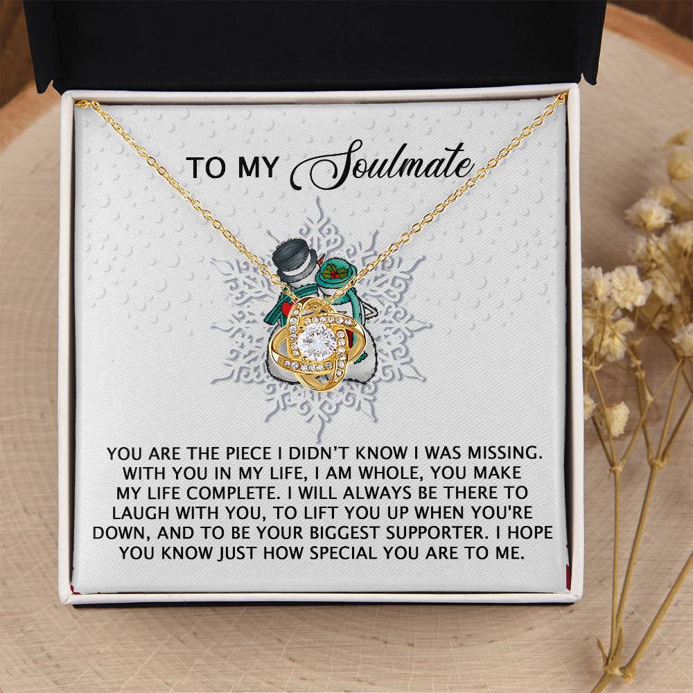 To My Soulmate Necklace, Wifes Christmas Gifts, Christmas Gifts For Wife, Wife's Christmas Gift, Women Presents For Christmas