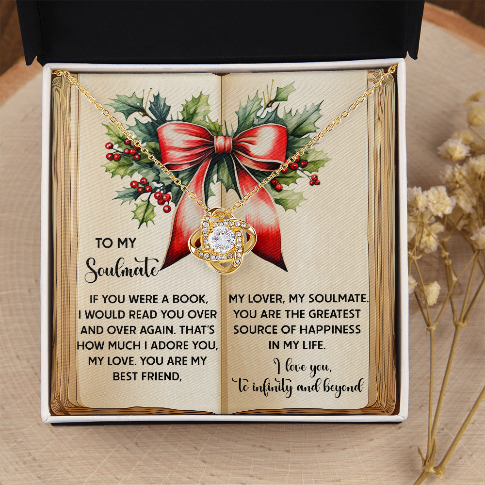 To My Soulmate Necklace, Gifts For Soulmate, My Soulmate Necklace Funny, Christmas Present For Girlfriend, Women Presents For Christmas