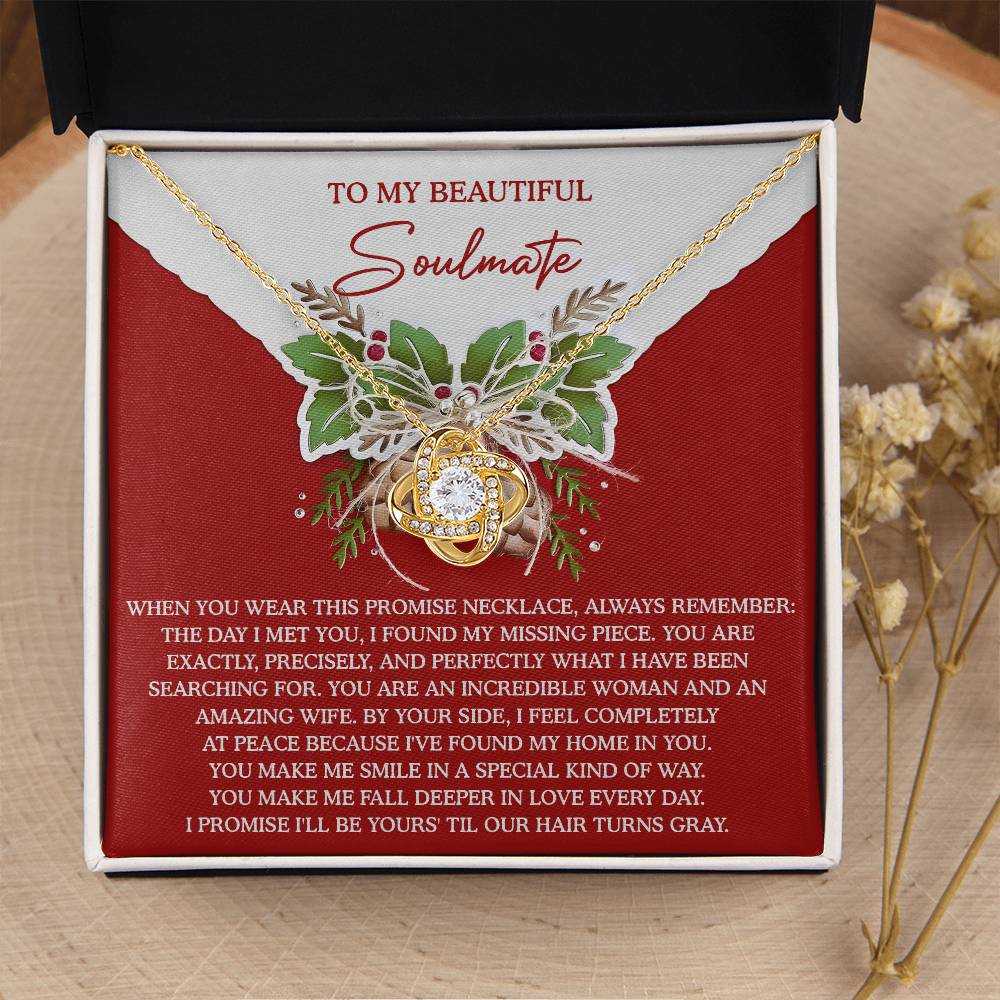 To My Beautiful Soulmate Necklace, Christmas Gift For Wife Ideas, Best Christmas Gifts For My Wife, Womens Christmas Ideas, Christmas For Wife