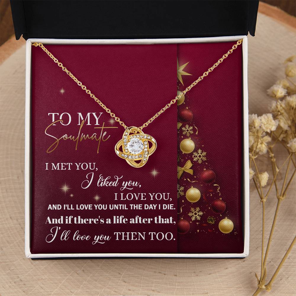 To My Soulmate Necklace, Christmas Gifts For The Wife, Christmas Gift For Wife, Gifts For My Girlfriend For Christmas