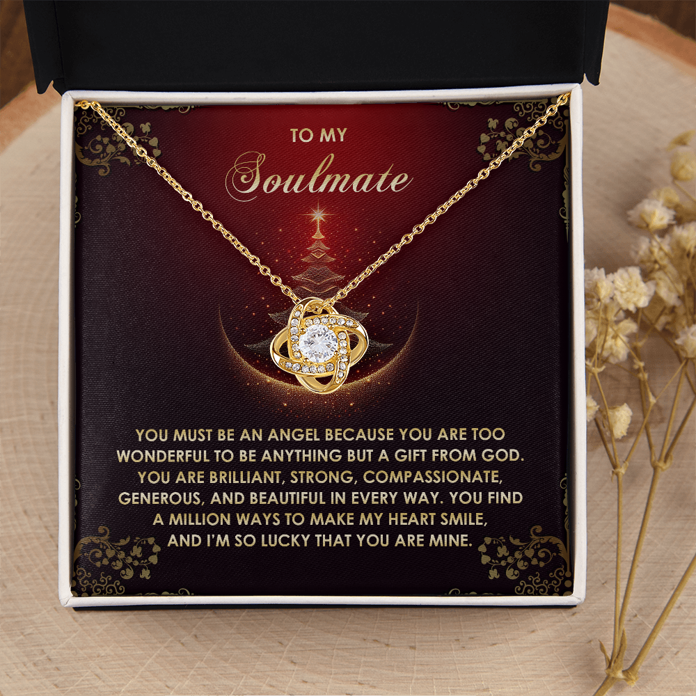 To My Soulmate Necklace, Soulmate Necklace Women, Christmas Presents For Women, Christmas Gifts For My Wife, Romantic Christmas Gifts