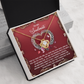 To My Soulmate Necklace, Valentine Gift For Wife, Valentine Card For Wife Romantic, My Soulmate Gifts For Her, Valentine's Gifts For Wife