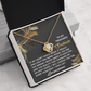 To My Treasured Soulmate Necklace, Girlfriend And Boyfriend Necklaces, Soulmate Gifts For Her, Valentine's Gift For Wife, Best Gifts For Girlfriend