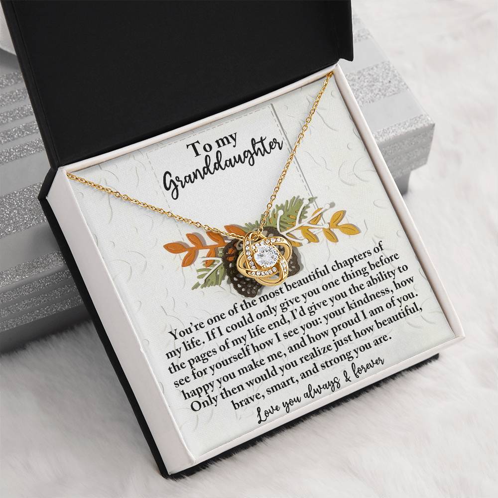 To My Granddaughter Necklace, Valentine's For Granddaughter, Granddaughter Gifts From Grandparents, Christmas Gifts For Granddaughters