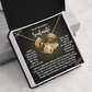 To My Beautiful Soulmate Necklace, Valentine Gifts For Women, Valentine's Day Gift Wife, Valentine Birthday Gifts, Valentine Gift For Wife