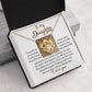 To My Daughter Necklace From Mom, Gifts For Daughter From Dad, To My Daughter Necklace Love Dad