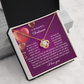 To My Beautiful Soulmate Necklace, Best Valentine Gifts For Wife, To My Wife Valentine's Day Gift, Valentine Birthday Gifts, Gifts For Soulmate
