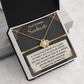 To My Stunning Soulmate Necklace, Best Valentine Gift For Wife, Valentine Gift Ideas For Her, Valentine Necklaces For Women, Wife Valentine Gift