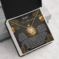 To My Soulmate Necklace, Wife Christmas Gift, Best Christmas Gifts For My Wife, Funny Christmas Gift For Wife