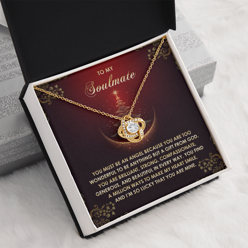 To My Soulmate Necklace, Soulmate Necklace Women, Christmas Presents For Women, Christmas Gifts For My Wife, Romantic Christmas Gifts