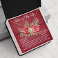 Love Of My Life Necklace, Valentine's Gifts For Wife, Valentine's Necklace For Her, Women's Valentine's Day Gifts, Best Valentine Gifts For Wife