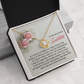 To My Beautiful Soulmate Necklace, My Soulmate Gifts For Her, Valentine's Gifts For Women, Valentine's Gifts For Wife, Valentine Gift For My Wife