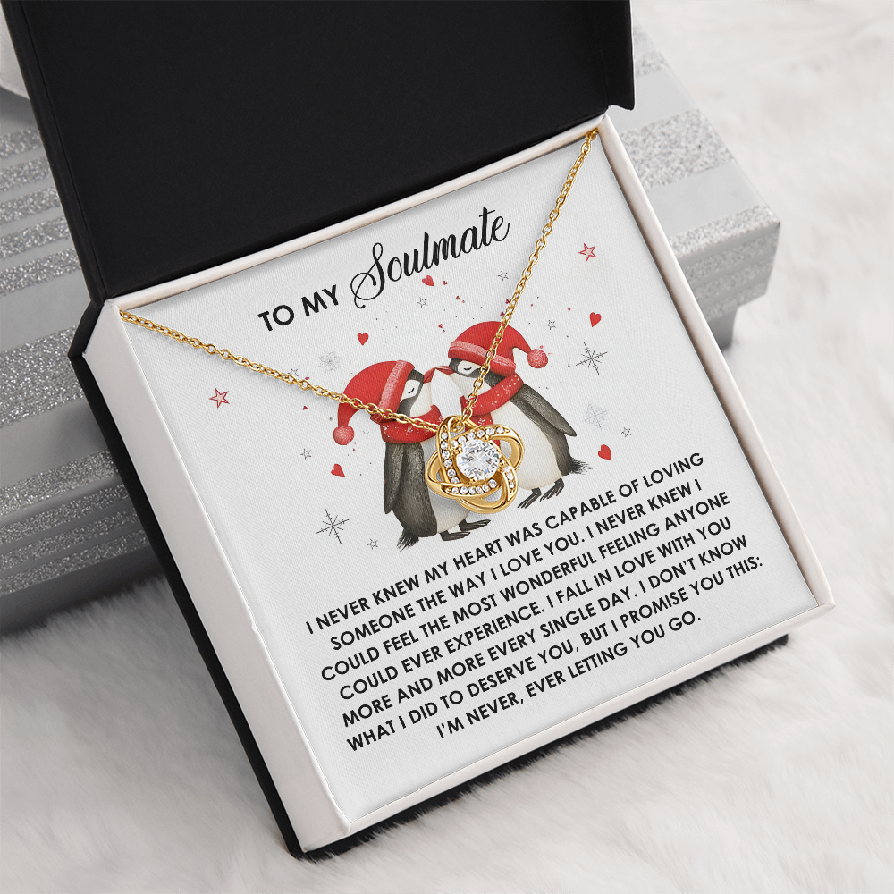 To My Soulmate Necklace, Christmas Gift For Girlfriend, Christmas Ideas For Woman, Christmas Cards For Wife, Lady Christmas Gifts Ideas