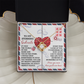 To My Stunning Soulmate Necklace, Gifts For Her Birthday Girlfriend, Necklace For Valentine's Day, Valentine Day For Wife, Love Gifts For Girlfriend