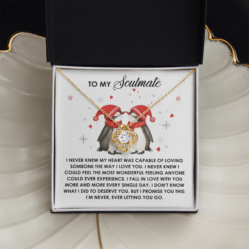 To My Soulmate Necklace, Christmas Gift For Girlfriend, Christmas Ideas For Woman, Christmas Cards For Wife, Lady Christmas Gifts Ideas