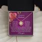 To My Beautiful Soulmate Necklace, Best Valentine Gifts For Wife, To My Wife Valentine's Day Gift, Valentine Birthday Gifts, Gifts For Soulmate