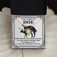 To My Smokin' Hot Doe Necklace, Soulmate Gifts For Her, Valentine's Gift For Wife, Naughty Valentine's Gifts For Wife, Valentine Gift Ideas For Her
